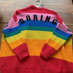Lazy Oaf Boring Pride Cardigan 
